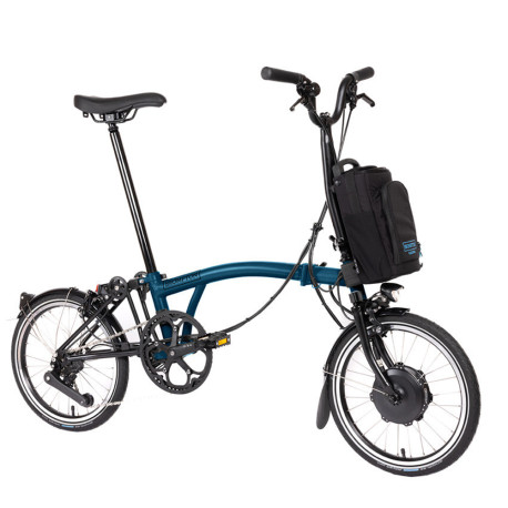 Vélo pliant électrique Brompton Electric C Line Explore - 12 vitesses - guidon H Vélo pliant électrique Brompton Electric C Line Explore - 12 vitesses - guidon H